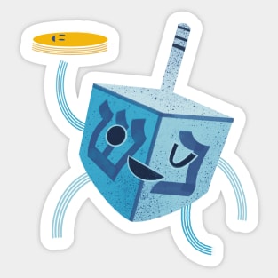 Dreidel Dreidel Dreidel Sticker